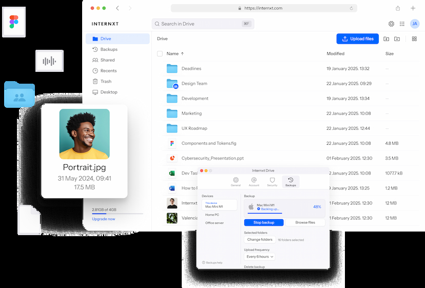 DriveWeb DarkMode image desktop